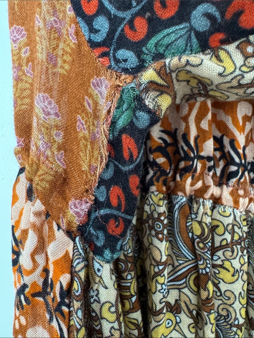 Free People Bombay Mixed Print Kimono - Picture 12 of 16